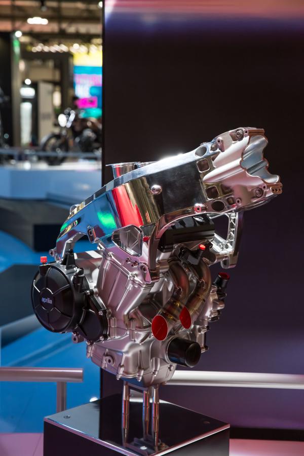 Aprilia RS660 concept bike engine