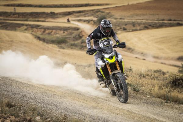 Ivan Cervantes on Triumph Tiger 900 Rally Pro in 2022 Baja Aragon. - Triumph