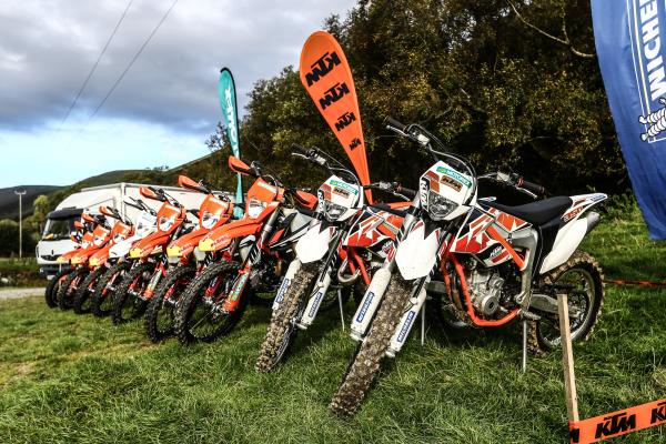 KTM 2017 EXC enduro bikes