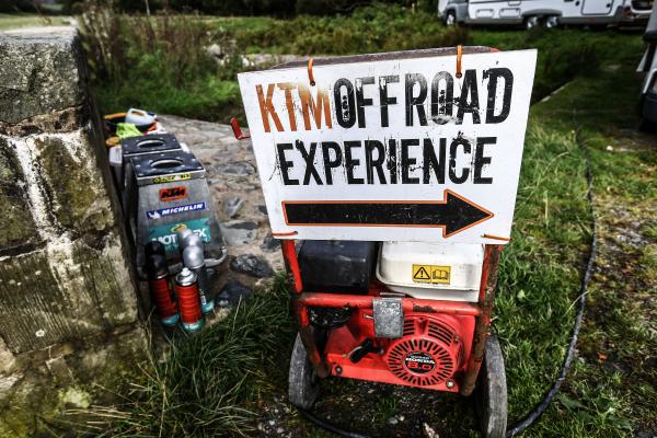 KTM off-road experience