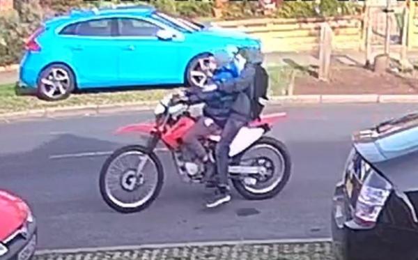 WATCH: Alleged attempted motorcycle theft aborted