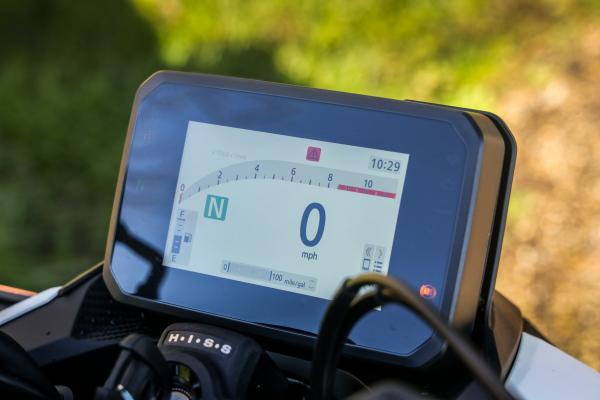 Honda CB500 Hornet - display detail