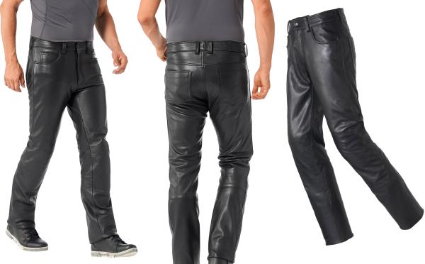 DETLEV LOUIS DL-PM-1 LEATHER TROUSERS