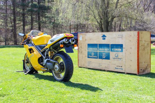 Box-Fresh Ducati 748 SP With Five ‘Push Miles’ Up For Auction