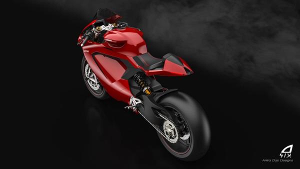 Is this what an electric Ducati could look like?