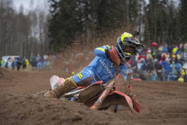 Tim Gajser, 2022 MXGP of Latvia. - Honda Racing Corporation/Shot By Bavo