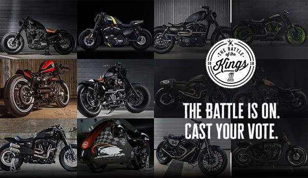 Harley-Davidson launches Battle of the Kings custom competition 