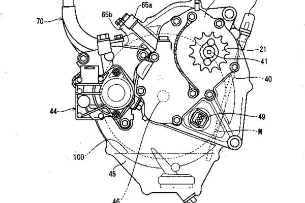 Honda CB125R electric motorcycle patents