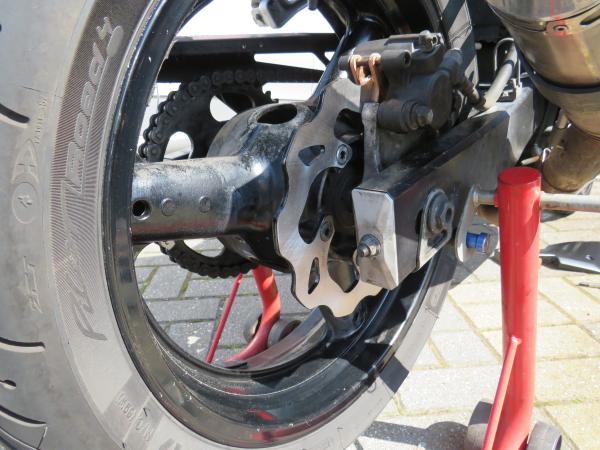 Galfer rear disk on sv650s