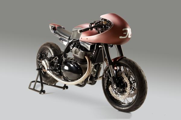 Minimalist Custom Royal Enfield Continental GT 650 | Krom Works