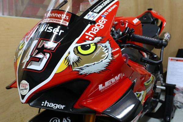 Scott Redding ducati panigale v4 bsb