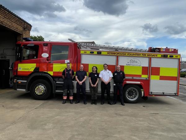 Peterborough Volunteer Fire Station (and Sam)