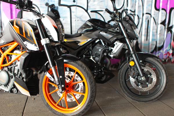 Back-to-back test: Yamaha MT-03 vs KTM Duke 390 review