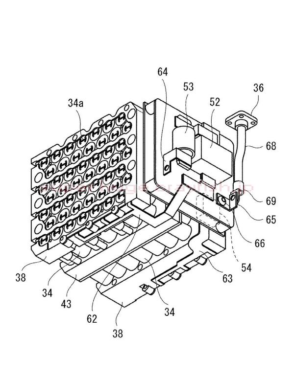 A Hybrid motorcycle battery