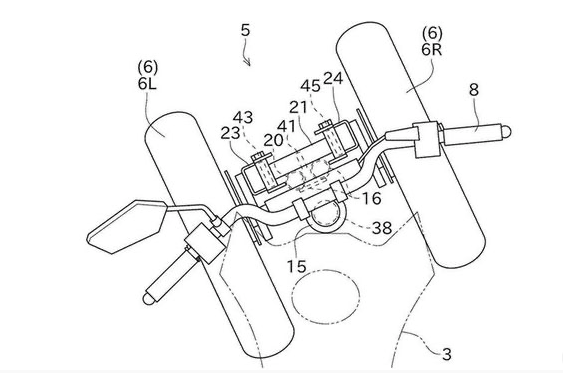 Kawasaki LMW trike patent