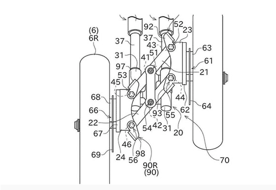 Kawasaki LMW trike patent