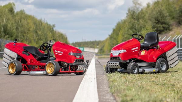 Mean Mower V2 breaks Guinness World Record