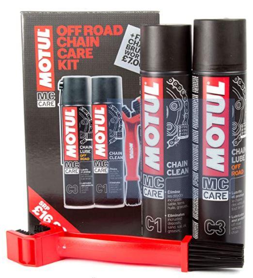 Motul chain cleaning kit