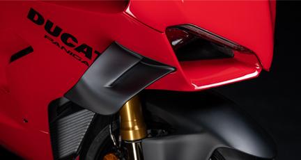 2023 Ducati Panigale V4 wing. - Ducati