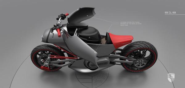 The ‘Porsche’ motorcycle concept