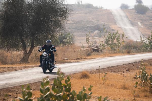 Royal Enfield Super Meteor 650 scenic road