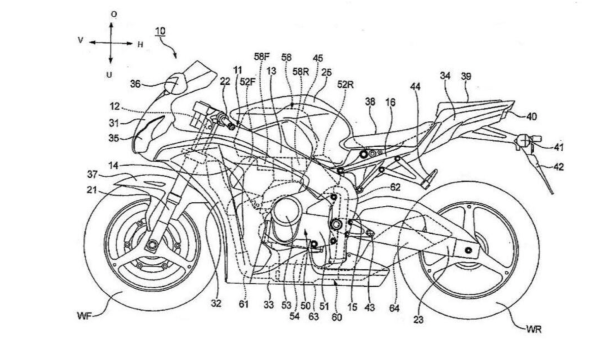 Honda V4 Engine Patent [credit: Moto.it]