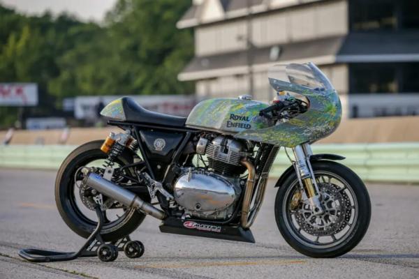 Kayla Theisler Royal Enfield Continental GT 650