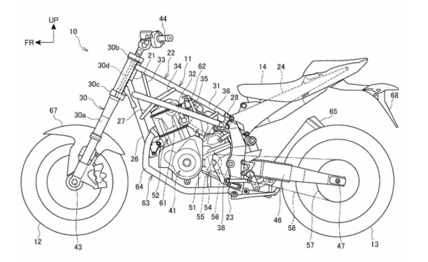 Honda NT 1100 Patents