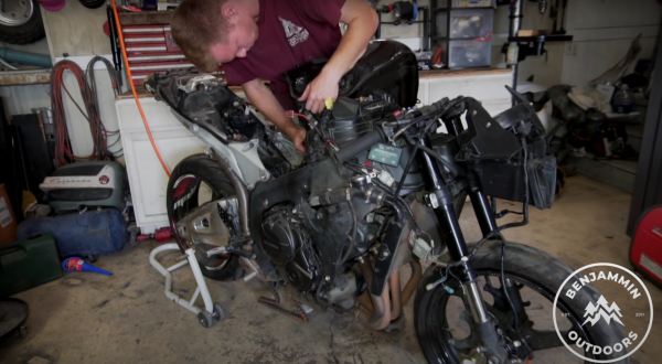 Honda CBR600RR rebuild