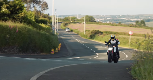 A Honda Hornet CB750 ridden at the Isle of Man