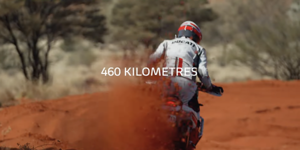 Ducati DesertX to take on Tatts Finke Rally with no refuelling