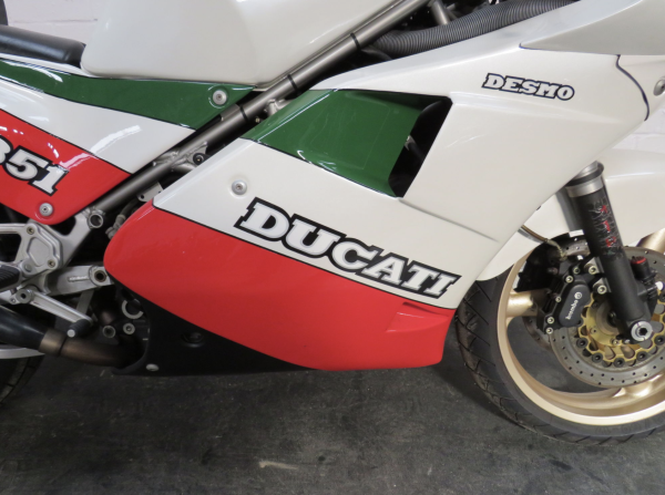 Ron Haslam’s unused Ducati 851S is up for auction (again)