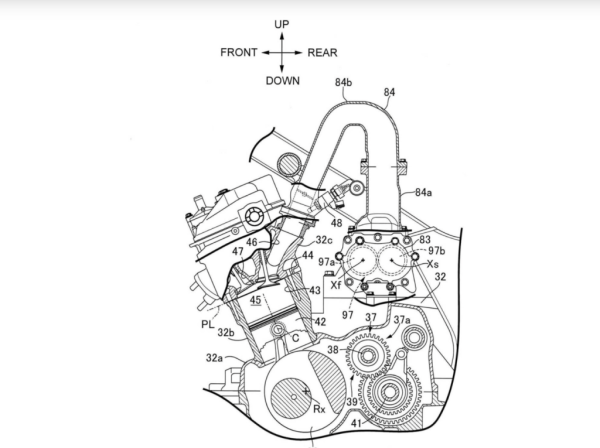 Supercharged Honda Africa Twin patent