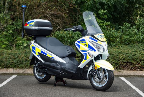 Met Police to trial fuel cell Suzuki Burgmans