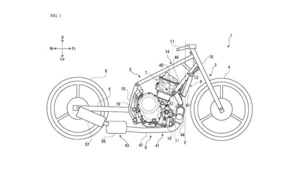 Suzuki parallel twin patent