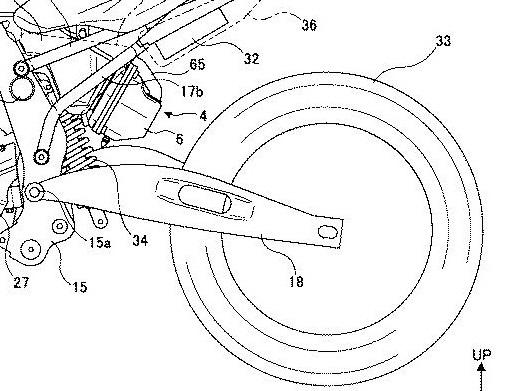 Suzuki parallel twin patent