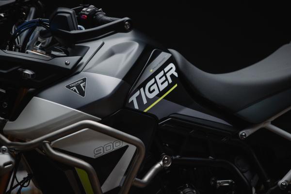 The Tiger 900 Rally Aragon Edition adventure motorcycle