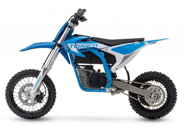 The Torrot motocross bike for riders aged 9 to 14 years old