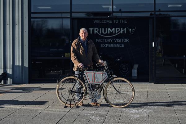 Triumph 1901 Factory Dick Shepherd