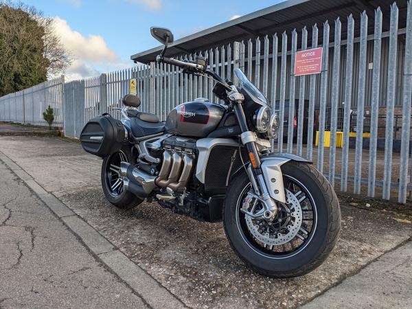 Triumph Rocket 3 beauty side