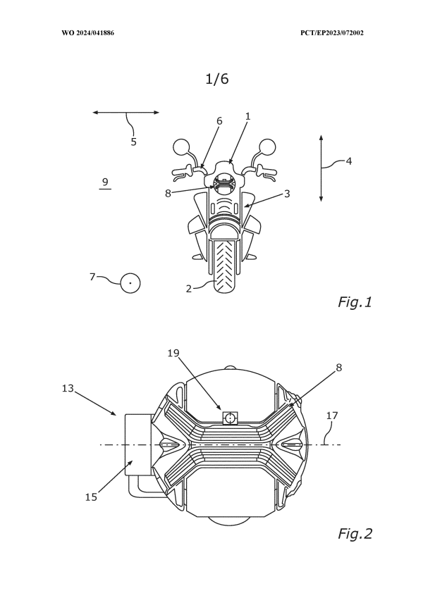 BMW gimbal headlight