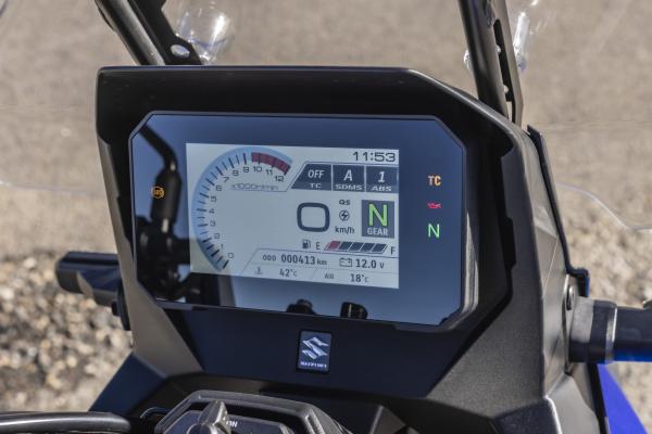 Suzuki V-Strom 800 RE - display