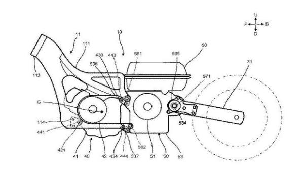 Yamaha Hybrid Drive patent