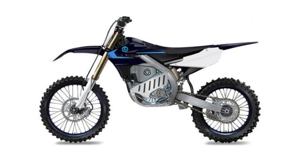 Yamaha electric motocross motorcycle