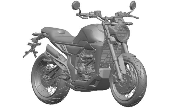 Zontes 350GK motorcycle