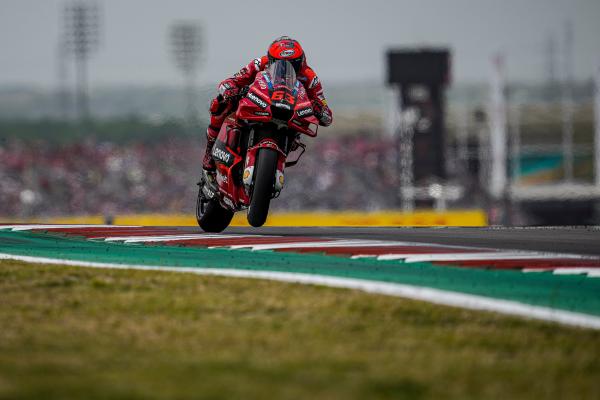 Francesco Bagnaia, 2022 Grand Prix of the Americas. - Ducati Media.