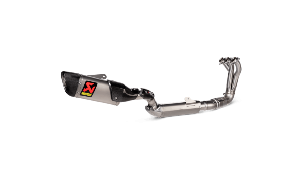 Akrapovic exhaust racing line titanium Yamaha Tracer 9 GT 