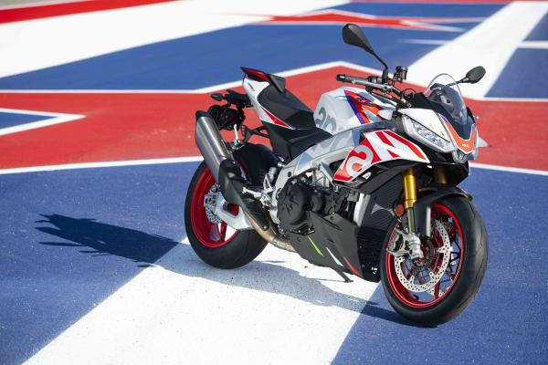 Aprilia Tuono V4 Factory in Speed White colour