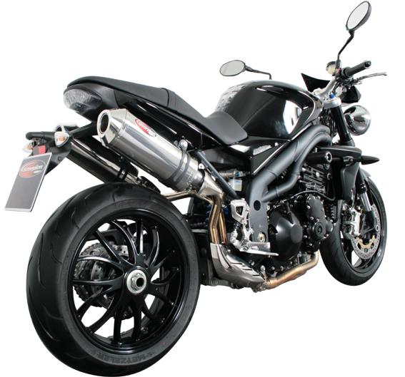 Speed Triple exhausts