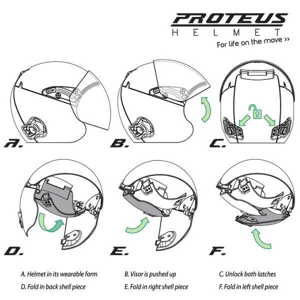 Folding Helmet nominated for Dyson Award